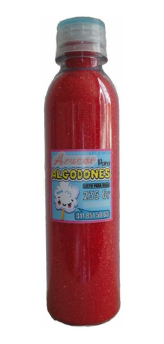 Azúcar Especial Para Algodones Rojo - Kg a $30