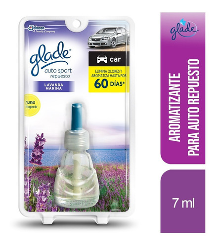 Glade Auto Sport Refill 7ml Lavanda