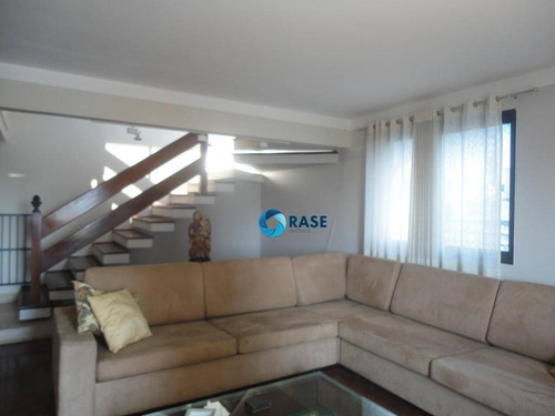 Linda Cobertura Com 5 Dormitórios À Venda, 400 M² - Moema - São Paulo/sp - Co0179