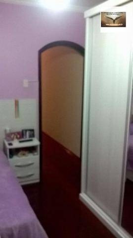 Imagem 8 de 15 de Sobrado Com 03 Dormitórios ( 1 Suite ) 02 Vagas , Churrasqueira Residencial À Venda, Jardim Santo Alberto, Santo André. - So0080