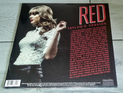 Taylor Swift - Red Taylor's Version (vinilo, Lp Vinyl)