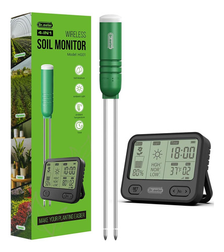 D 4 En 1 Medidor De Humedad Del Suelo, Sensor De Probador De