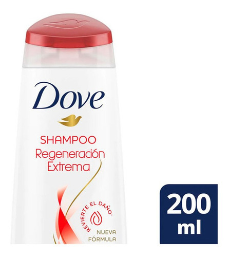 Shampoo Dove Regeneracion Extrema Superior X 200 Ml