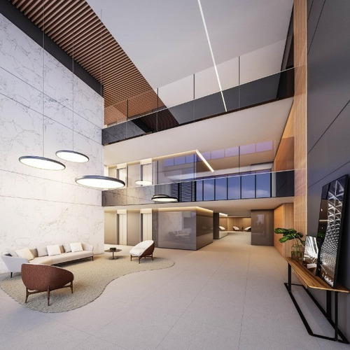 Imagem 7 de 8 de Apartamento 207 M² Alto Padrão Na Planta Da Ayoshii, Edifício Épic Gleba Palhano - 4 Suítes, 3 Vagas, Andar Alto , Sol Manhã