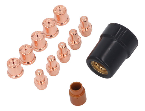 Kit De Copos De Eletrodo De Tocha De Plasma, 12 Unidades, Co