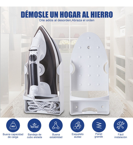 Soporte Para Tabla De Planchar Para Montaje En Pared