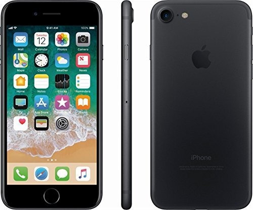 Apple iPhone 7, Totalmente Desbloqueado, 32 Gb - Negro