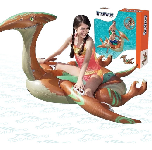 Inflable Pre-historico Bestway 41105 Flotador Dinosaurio