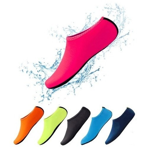 Aqua Shoes Zapatos Para Agua Playa Piscina Medias Neopreno