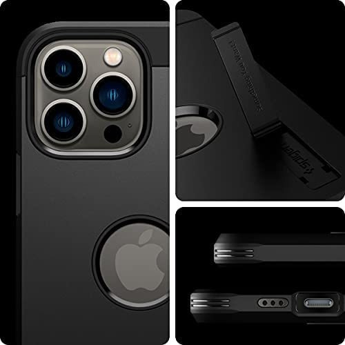 Capa Spigen Tough Armor iPhone 13 Pro Max, Preta E Forte