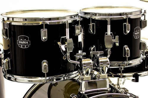 Imagem 2 de 3 de Mapex Bateria Prodigy Preta Completa Bumbo 20 Pdg5044tfd