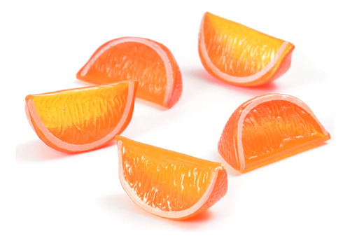 Fruta Artificial Naranja Limón Bloque Cuña Rebanada S...