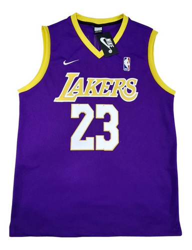 Camisa Regata Basquete Kit Com 4 Unid Lakers + Frete Grátis