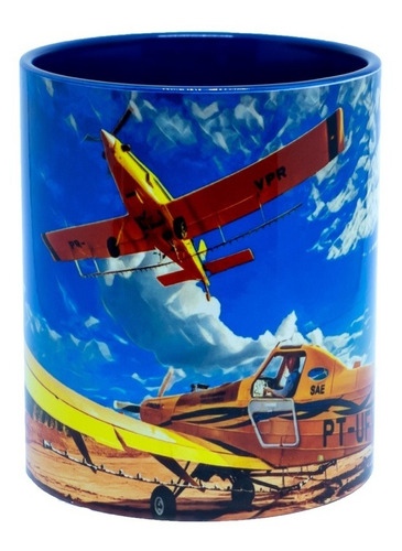 Imagem 2 de 3 de Caneca Aviação Agrícola Tdnv - Airtractor E Ipanema