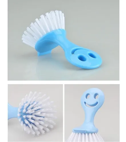 Cepillo Para Limpiar Cocina Baño Smile Emoji Cara Multiusos