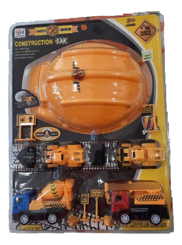 Set De Construcción Con Casco