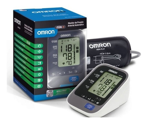 Aparelho De Pressão Digital De Braço Omron Elite Hem-7320