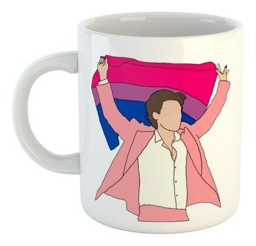 Caneca Harry Styles Bi Flag