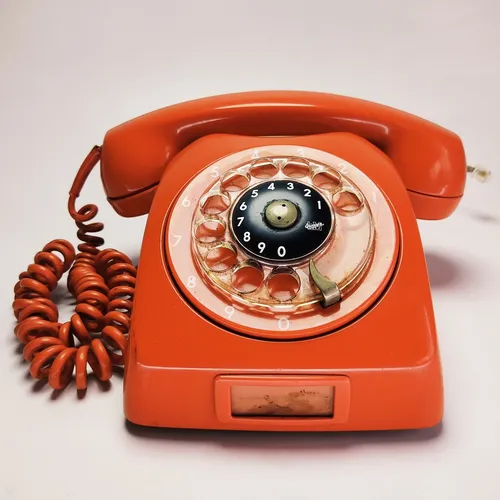 Teléfono Años 70 De Disco, Línea De Tono, Original Ericsson (Usado)