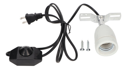 Suporte De Lâmpada Térmica De Cerâmica Réptil E27 400w Em Ce