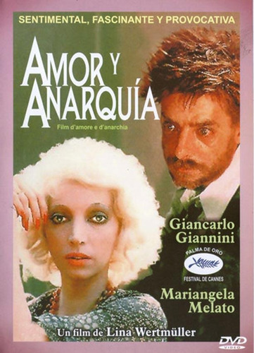 Dvd - Amor Y Anarquia