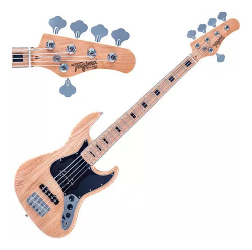 Contrabaixo Tagima Tjb-5 Swamp Ash Nt 5c Passivo Jazz Bass