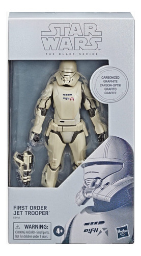 Star Wars Black Series 6 First Order Jet Trooper Graphite