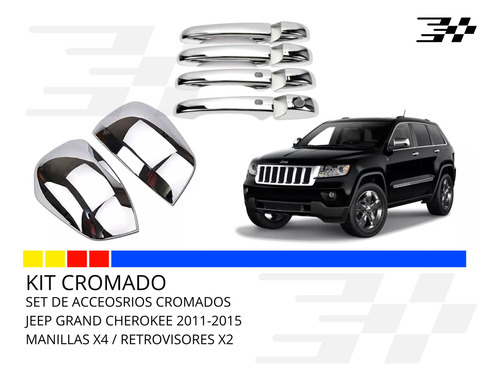 Kit Cromado Jeep Grand Cherokee 2011 - 2014