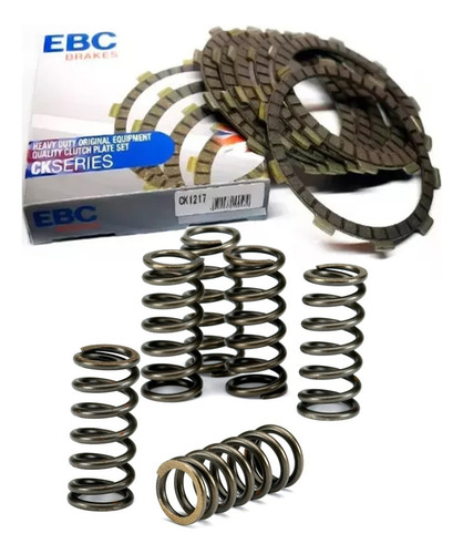 Kit Discos Y Resortes Embrague Ebc Xr 250 Tornado Compe Cut