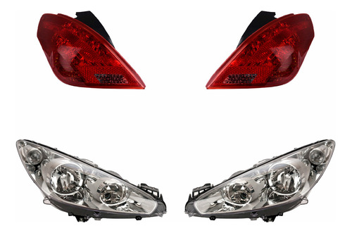 Kit Faros Y Calaveras Depo Peugeot 308 2012