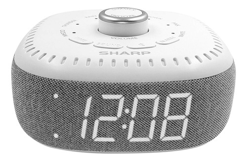 Sharp Reloj Despertador Con Altavoz Bluetooth, 6 Bandas Son.