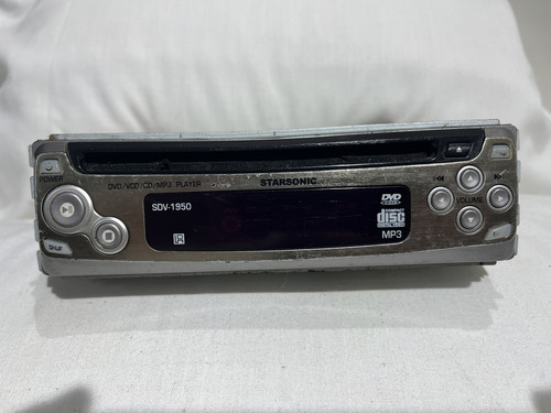 Rádio Cd Player Starsonic Sdv-1950 (no Estado) (Usado)