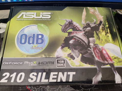 Caja Tarjeta De Video Nvidia Asus Geforce 210 (Usado)