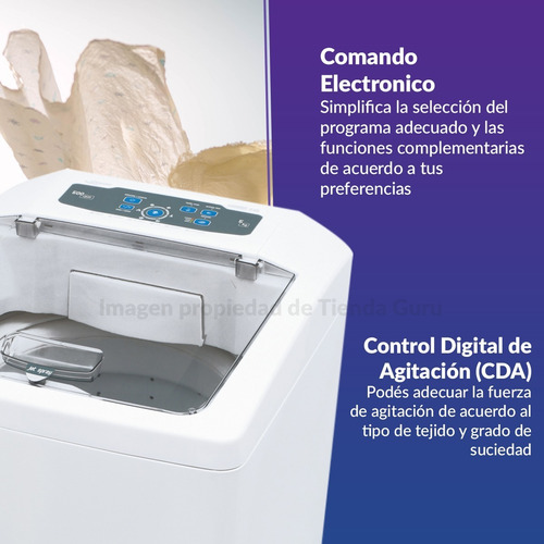 Lavarropas Drean Automático Carga Superior 5kg Concept 5.05