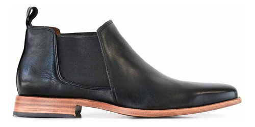 Zapato Bota Cuero Hombre Briganti Suela Vestir - Hcbo00900 5