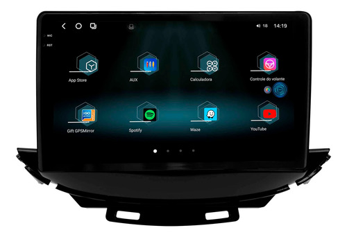 Multimidia Aikon Fóton G3 Tracker 17 A 19 8+256gb Octa 2k 9p