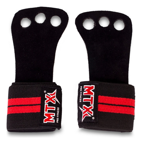 Callera Con Muñequeras Crossfit Gimnasio Pesas Barras Power M Negro