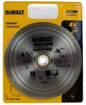 Disco Diamantado Dewalt 115mm Continuo - Ynter Industrial