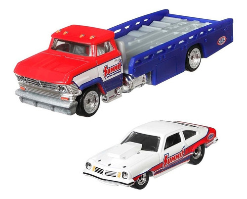 Imagem 1 de 3 de Hot Wheels Team Transport - Chevrolet Vega + Horizon Hauler