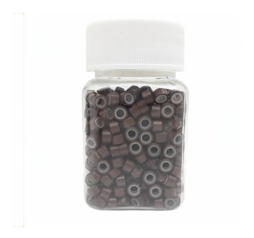 Imagen 5 de 5 de Microring Siliconado Para Extensiones De Cabello