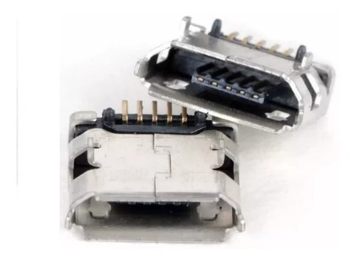 Imagem 1 de 3 de Conector Jack Tablet Micro Mini Usb Cce Tr71 Tr91 Cel Kit 5u