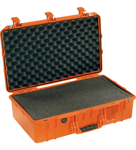 Pelican 1555air Carry-on Case With Pick-n-pluck Foam (orange