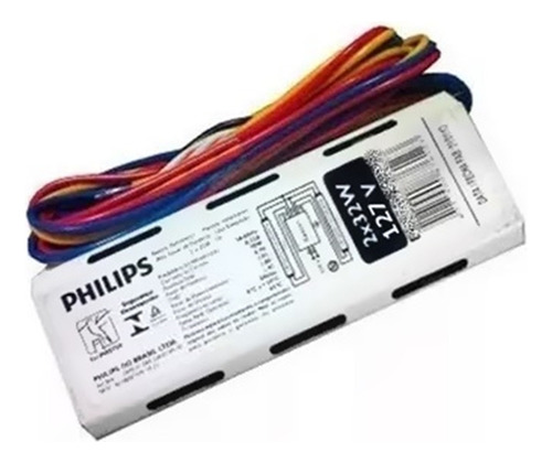 Reator Eletrônico 2 X 32w 127v Lâmpada Fluorescente Philips 110v