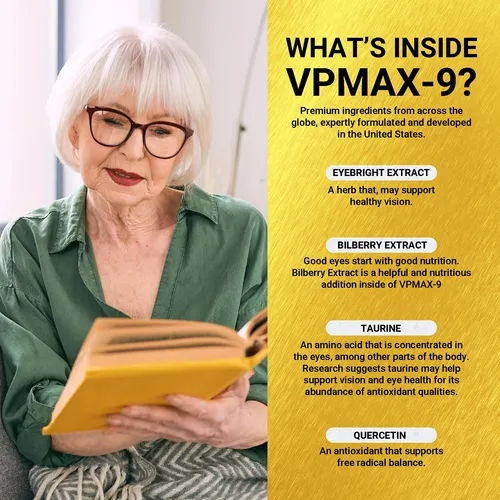 Vpmax-9: Protege Tu Vision Con Antioxidantes Naturales