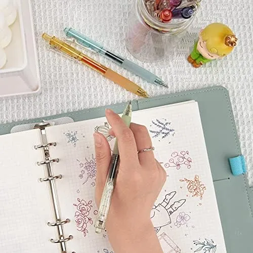 Bolígrafos Gel Retráctiles Writech Bolígrafos Tinta Secado Y