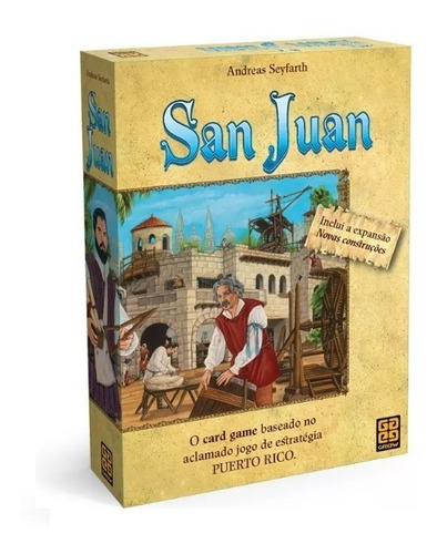 Jogo Card Game Grow San Juan Andreas Seyfarth Original