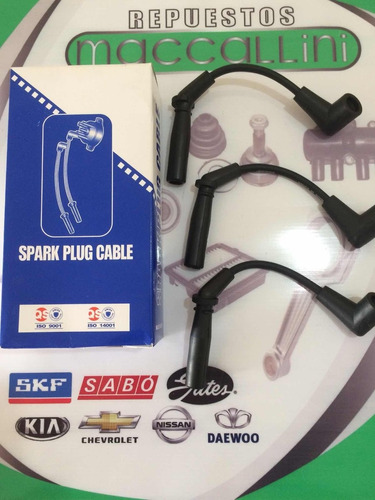 Juego De Cables Chevrolet Spark Lt 800 04-15