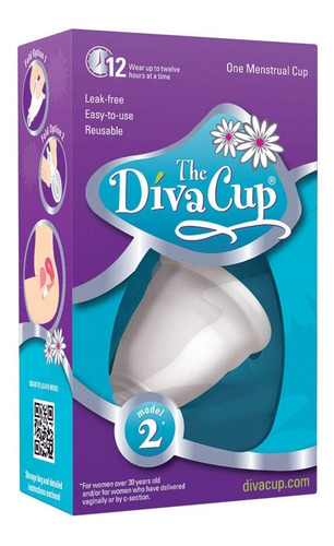 Copa Menstrual The Diva Cup Reusable Modelo 2 + Envío Gratis