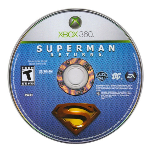 Supermán Returns Xbox 360 Usado Blakhelmet C