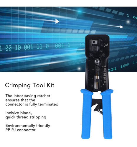 Kit De Herramientas Para Prensar Pelacables, Incisivo, De Ac